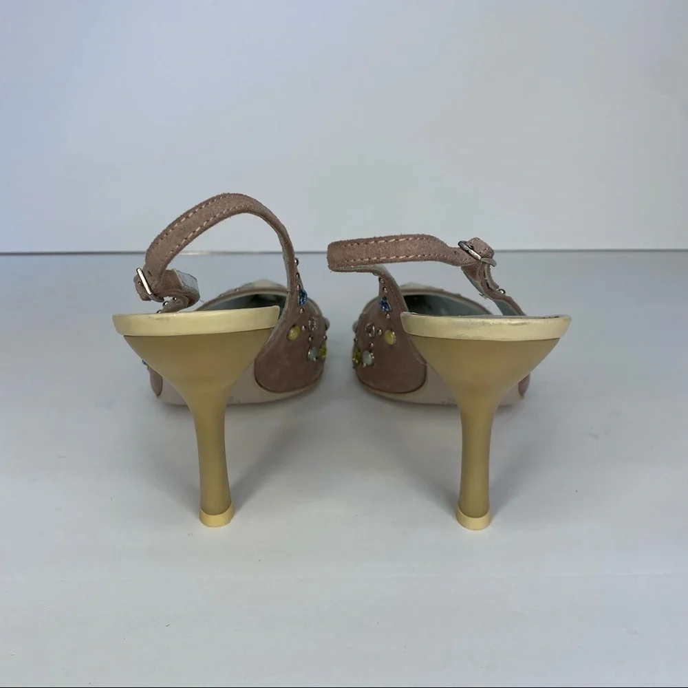 𝅺giuseppe Zanotti Suede Heels Never Worn - Picture 4 of 7